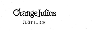 ORANGE JULIUS JUST JUICE logo
