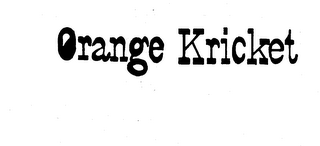 ORANGE KRICKET logo