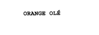 ORANGE OLE logo