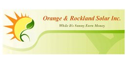 ORANGE & ROCKLAND SOLAR INC. WHILE IT'S SUNNY EARN MONEY logo