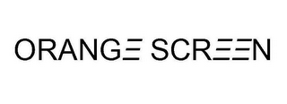 ORANGE SCREEN logo