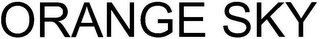 ORANGE SKY logo