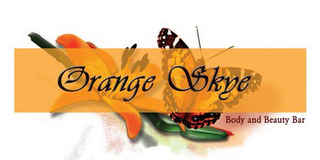 ORANGE SKYE BODY AND BEAUTY BAR logo