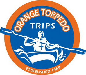 ORANGE TORPEDO TRIPS ESTABLISHED 1969 logo