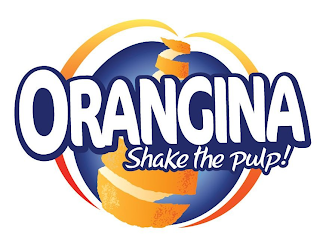 ORANGINA SHAKE THE PULP! logo