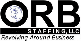 ORB STAFFING, LLC REVOLVING AROUND BUSINESS logo