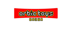 ORBIC TOYS logo
