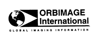 ORBIMAGE INTERNATIONAL GLOBAL IMAGING INFORMATION logo