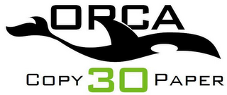 ORCA COPY 30 PAPER logo