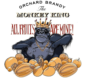 ORCHARD BRANDY THE MONKEY KING ALL FRUITS ARE MINE! logo