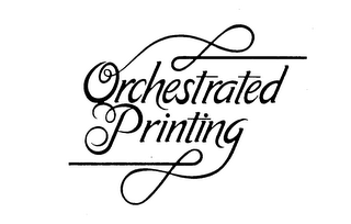 ORCHESTRATED PRINTING logo