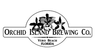ORCHID ISLAND BREWING CO. VERO BEACH FLORIDA logo