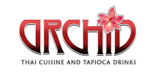 ORCHID THAI CUISINE AND TAPIOCA DRINKS logo