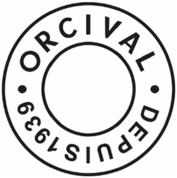 ORCIVAL. DEPUIS 1939. logo