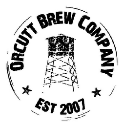 ORCUTT BREW COMPANY EST 2007 logo