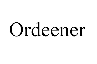 ORDEENER logo
