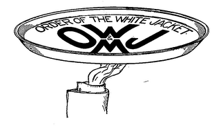 ORDER OF THE WHITE JACKET  O W J M logo