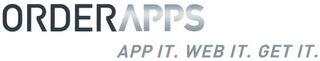 ORDERAPPS APP IT. WEB IT. GET IT. logo