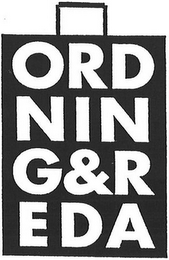 ORDNING&REDA logo