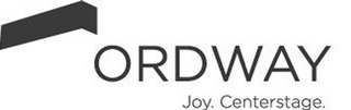 ORDWAY JOY. CENTERSTAGE. logo