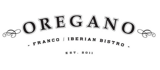 OREGANO FRANCO/IBERIAN BISTRO EST. 2011 logo