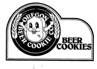 OREGON BEER COOKIE CO. BEER COOKIES logo