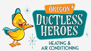 OREGON DUCTLESS HEROES HEATING & AIR CONDITIONING logo
