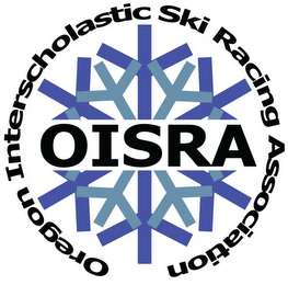 OREGON INTERSCHOLASTIC SKI RACING ASSOCIATION OISRA logo