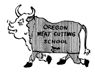 OREGON MEAT CUTTING SCHOOL logo