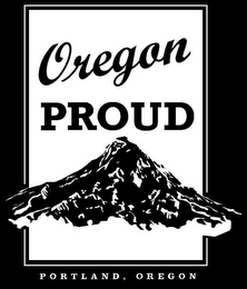 OREGON PROUD PORTLAND, OREGON logo
