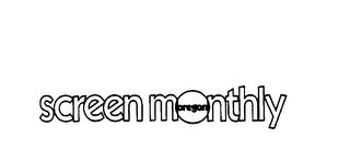 OREGON SCREEN MONTHLY logo