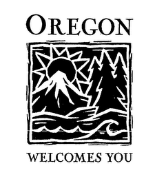 OREGON WELCOMES YOU logo
