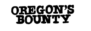 OREGON'S BOUNTY logo