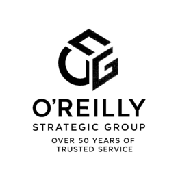 O'REILLY STRATEGIC GROUP OVER 50 YEARS OF TRUSTED SERVICE logo