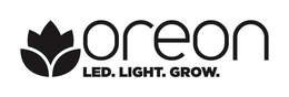 OREON LED.LIGHT.GROW. logo