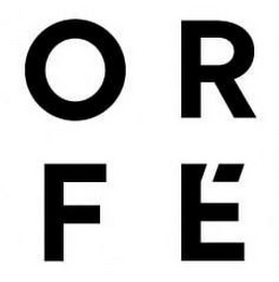 ORFE logo