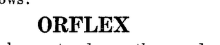 ORFLEX logo