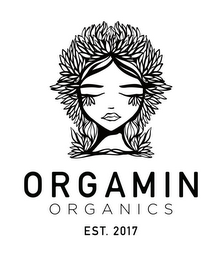 ORGAMIN ORGANICS EST. 2017 logo
