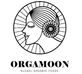 ORGAMOON GLOBAL ORGANIC FOODS logo
