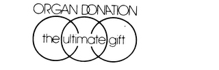 ORGAN DONATION THE ULTIMATE GIFT logo