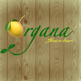 ORGANA JUICE BAR logo