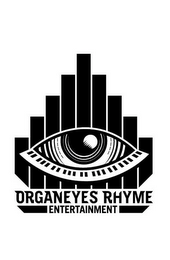 ORGANEYES RHYME ENTERTAINMENT logo