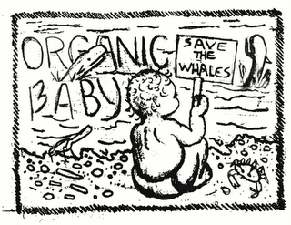 ORGANIC BABY SAVE THE WHALES logo