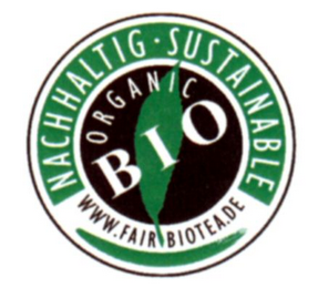 ORGANIC BIO NACHHALTIG SUSTAINABLE WWW.FAIRBIOTEA.DE logo