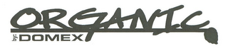 ORGANIC BY: DOMEX logo