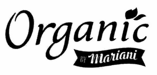ORGANIC BY MARIANI logo