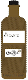 ORGANIC CASA OLEARIA CARAPELLI FIRENZE 1893 logo