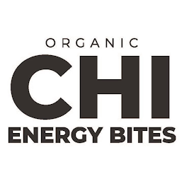 ORGANIC CHI ENERGY BITES logo