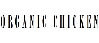 ORGANIC CHICKEN logo