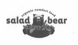 ORGANIC COMFORT FOOD SALAD BEAR logo